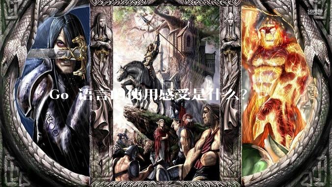 Go 语言的使用感受是什么？